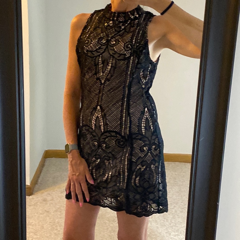 Forever 21 Black Lace Dress